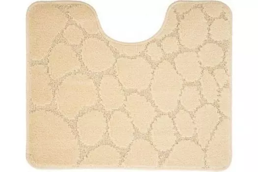 Коврик для ванной комнаты натуральный, 50*60 см, STONE, NATURAL