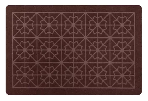 Коврик придверный "Design" 73х43 см, Темный шоколад