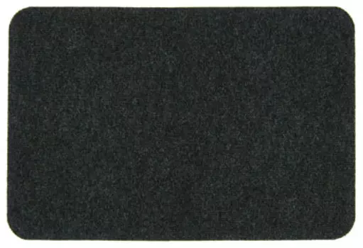 Коврик придверный "Soft" 40x60 см, черный, Sunstep™