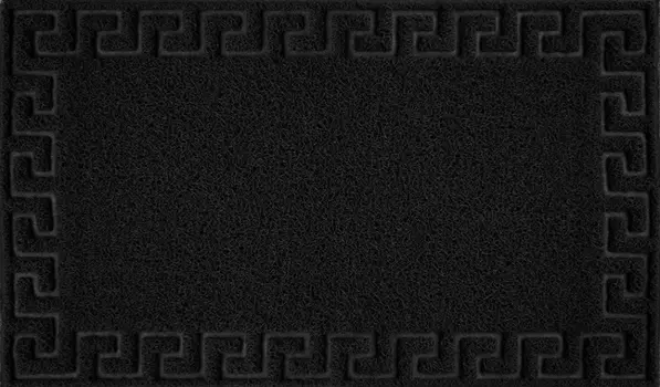 Коврик "Spongy" Меандр 40х60 см, черный, Sunstep™