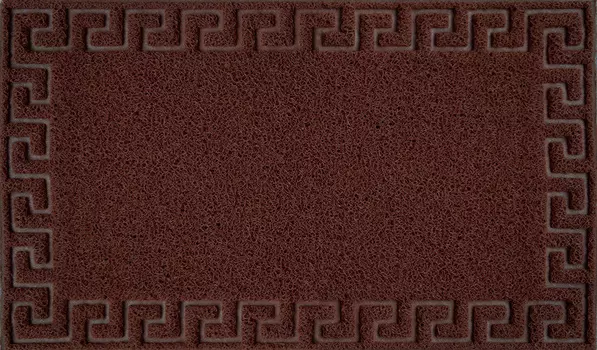 Коврик "Spongy" Меандр 50х80 см, коричневый, Sunstep™