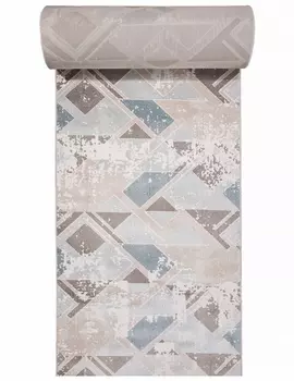 Ковровая дорожка Naturel D979 Beige-Blue 1*25 м