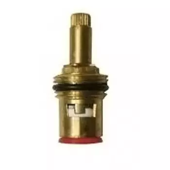 Кран-букса керамическая 1/2 1291 20 шлицов, резьба под крест