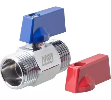 Кран-мини 1/2" н/н флажок МР-М