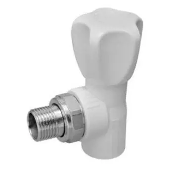 Кран шаровой 25-3/4, для радиатора, угловой PPR