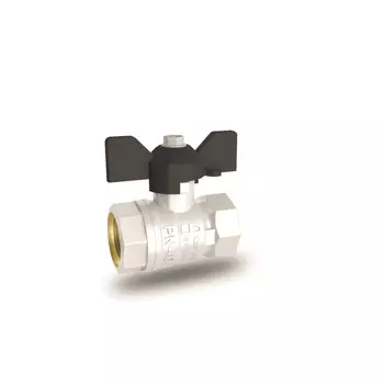 Кран шаровый 1/2" в/в бант, LD (Россия), MP-У