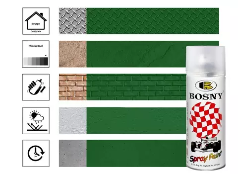 Краска Босни зеленая трава