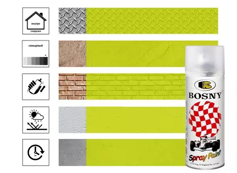 Краска Босни желтый