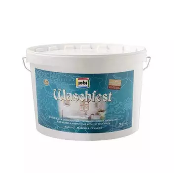 Краска для ванных и кухонь JOBI WASCHFEST -20С° (9л) База С