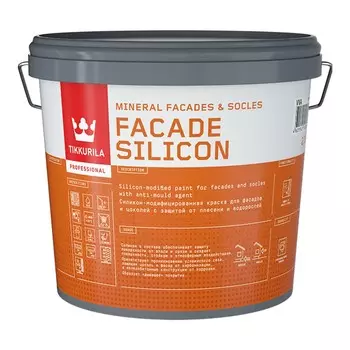 Краска фасадная Tikkurila Facade Silicon 2,7л, база А белый