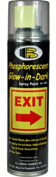 Краска фосфоресцентная акриловая Bosny светится в темноте