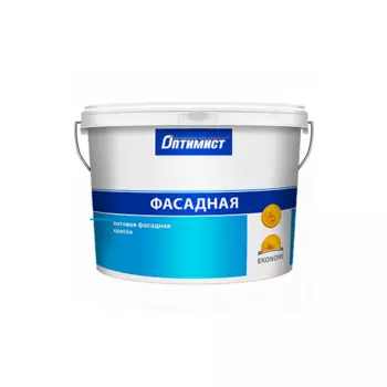 Краска "ОПТИМИСТ EKONOMI фасадная" 5л