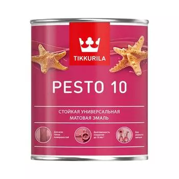 Краска PESTO 10 A матовая, 0,9л