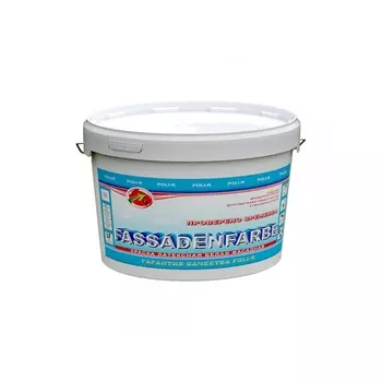 Краска Поли-Р FASSADENFARBE вододисперсионная 7 кг