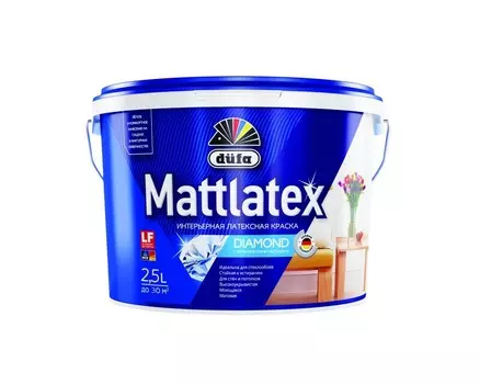 Краска ВД "Dufa" MATTLATEX RD100 база3 2,5л