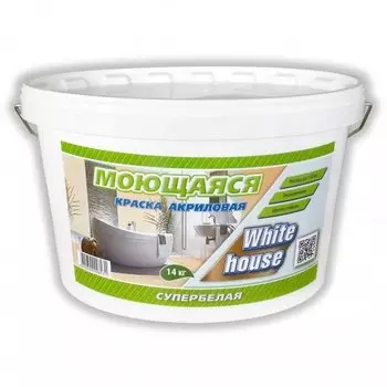 Краска вд White House для кухонь и ванн 14 кг м/у