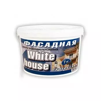 Краска вд White House фасадная 7 кг м/у*