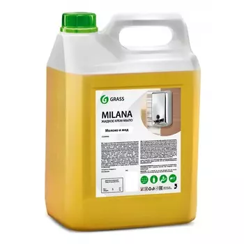 Крем-мыло жидкое MILANA молоко и мед 5кг
