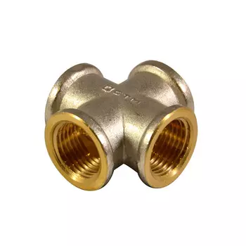 Крестовина 1/2" внутренняя резьба/внутренняя резьба/внутренняя резьба/внутренняя резьба CTM