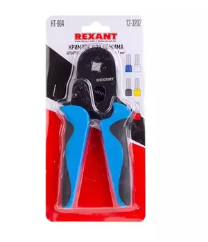 Кримпер для обжима штыревых наконечников REXANT HT-864 0.25-6.0 мм