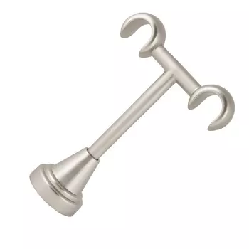 Кронштейн для карниза металлический потолочный D16/16 Сатин