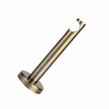 Кронштейн для карниза металлический прямой D19 антик