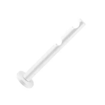 Кронштейн металлический прямой D19/19 Белый