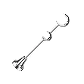 Кронштейн металлический стеновой D25/16 Хром 13/19 см