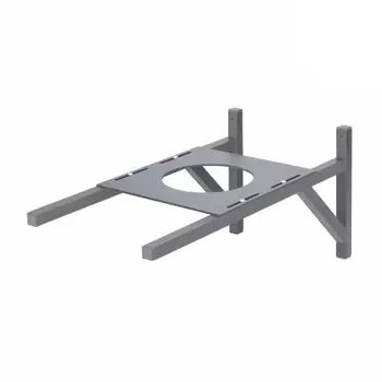 Кронштейн опорный нерж. (AISI 439) д.220/250