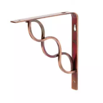 Кронштейн СКРОЛЛ 150мм, медь