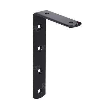 Кронштейн уголок ANGLE 2 125*150мм, черный. L7658BL