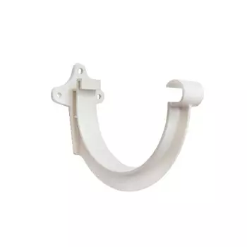 Кронштейн желоба Murol ПВХ, белый