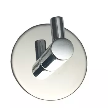 Крючок для ванной Kleber Элегант на клейкой ленте, хром