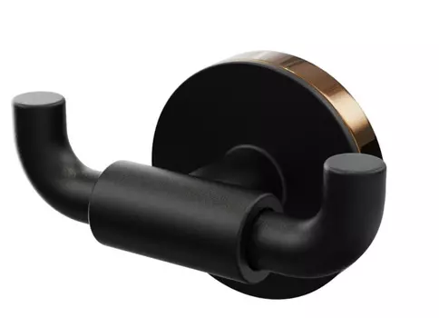 Крючок двойной "LORD" FORA черный