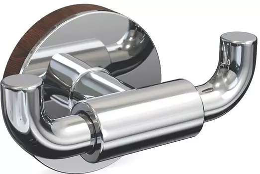 Крючок двойной "LORD" FORA хром