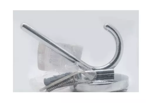 Крючок мебельный LHK192CP (пальто и шапка), "L" 7060100 мм, хром