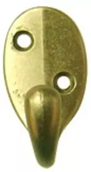 Крючок одинарный, средний, золото