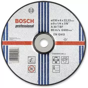 Круг обдирочный Bosch 230х6 мм по металлу