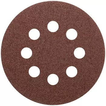 Круг шлифовальный 125 мм Cutop Р100, перфорированный, 5 шт