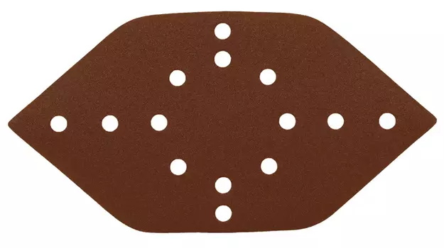 Круг шлифовальный Sturm ромб 108х208мм, зерно 120, 5шт