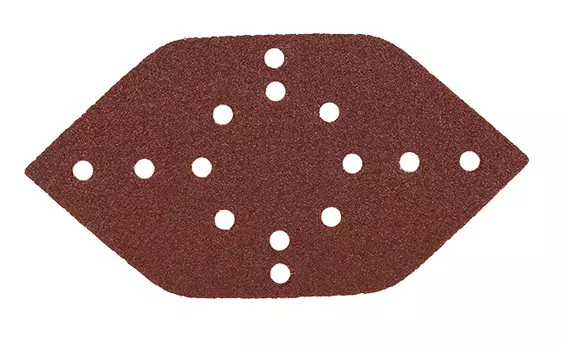 Круг шлифовальный Sturm ромб 108х208мм, зерно 150, 5шт