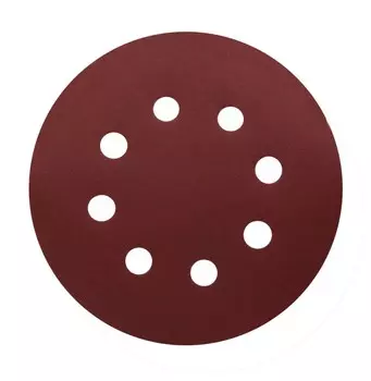 Круги шлифовальные Vira, 8 отверстий, 125мм, P 60, 5 шт