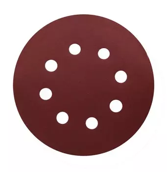 Круги шлифовальные Vira, 8 отверстий, 125мм, P 40, 5 шт