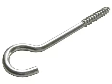 Крюк-шуруп 8х130 мм, ZN, 2 шт