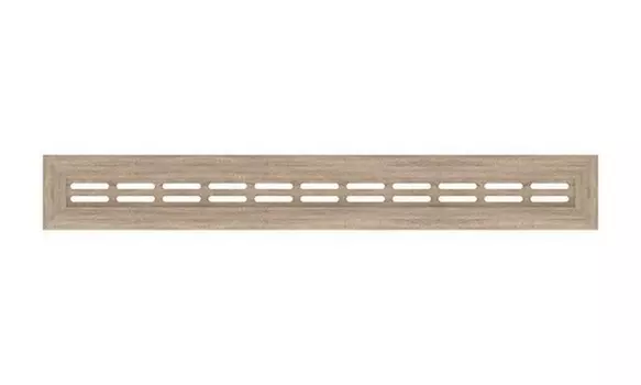 Крышка для экрана радиатора Stella универсальная Дуб Винтаж 1200х170х12 мм