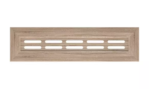 Крышка для экрана радиатора Stella универсальная Дуб Винтаж 600х170х12 мм