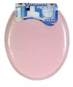 Крышка для унитаза Zalel мягкая, розовый