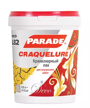 Лак акриловый декоративный Parade Deco L82 Craquelure 0,9 л