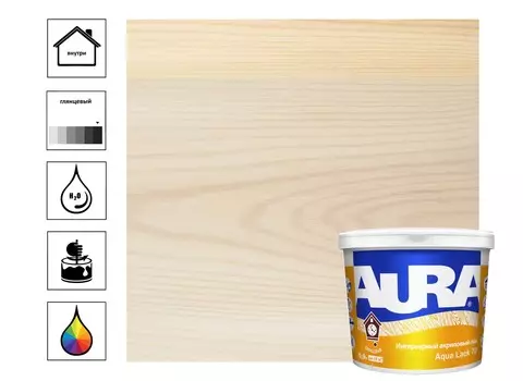 Лак AURA Aqua Lack 70 0,9л