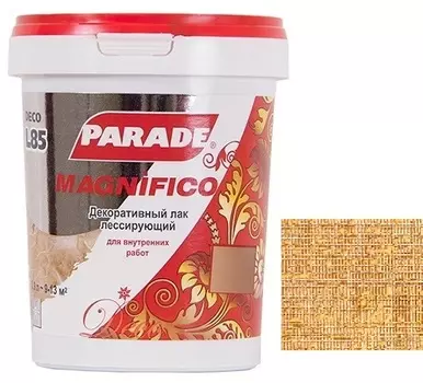 Лак декоративный Parade L85 Magnifico 0,9л, золото